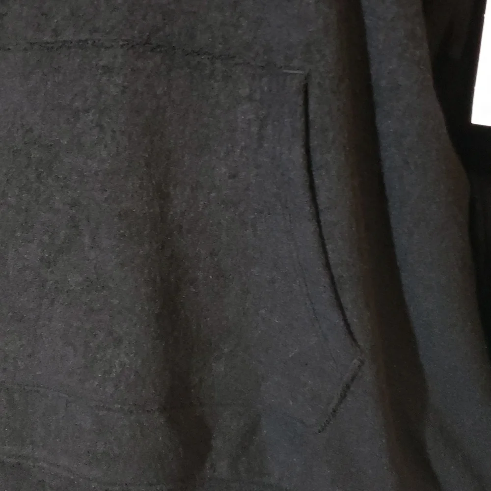 Old Navy Black pull over hoodie - Picture 4 of 10